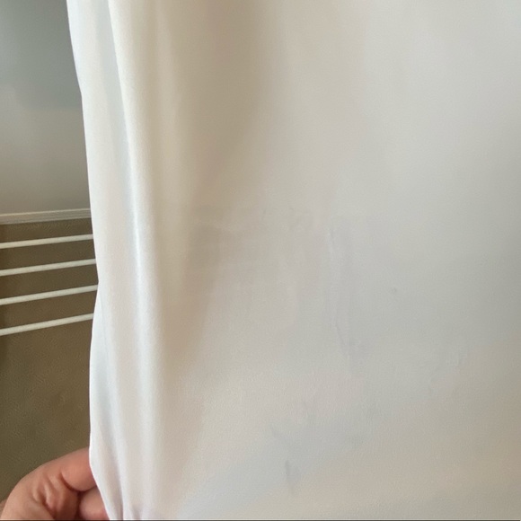 Stork and Babe Maternity Blouse in white - Picture 4 of 4